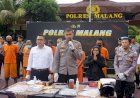 Dua-Pekan,-Polres-Malang-Berhasil-Ungkap-18-Kasus-Pencurian-dan-Amankan-10-Tersangka