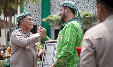 Polisi-RW-Polres-Probolinggo-Kota-Terima-Puluhan-Ranmor-Operasional-dari-Walikota