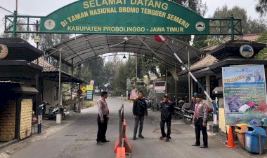 Pastikan-Libur-Nataru-Kondusif,-Polres-Probolinggo-Pertebal-Pengamanan-Wisata-Bromo