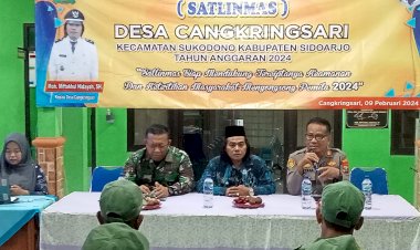 Bimtek-Pemantapan-Linmas-Sukodono-Turut-Sukseskan-Pemilu-2024