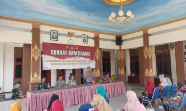 Sat-Binmas-Polresta-Sidoarjo-Gelar-Curhat-Kamtibmas-di-Desa-Sidomulyo