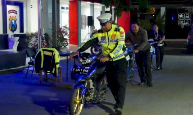 Respon-Aduan-Masyarakat-Polisi-Amankan-9-Motor-Tidak-Sesuai-Spektek-Diduga-Balap-Liar-di-Ponorogo