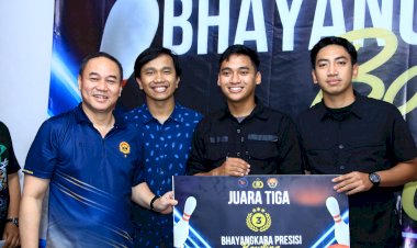 Tingkatkan-Sinergitas,-Polri-Bersama-Wartawan-Gelar-Bhayangkara-Presisi-Bowling-Cup