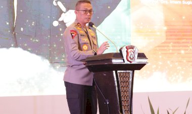 Buka-Rakor-Eksternal-Pemilu,-Kapolda-Jatim-Ingatkan-Potensi-Kerawanan-Pemilukada