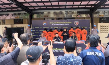 Polres-Kediri-Kota-Berhasil-Amankan-4-Wanita-Komplotan-Pencurian-Lintas-Provinsi-yang-Videonya-Viral