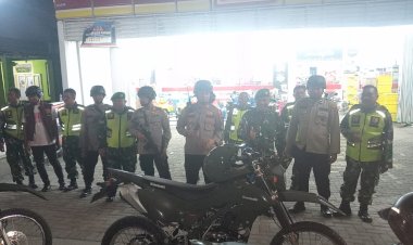 Wujudkan-Kamtibmas-Kondusif-di-Kecamatan-Krembung-dengan-Patroli-Bersama