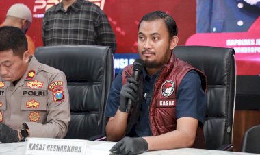 Polres-Jember-Bongkar-Jaringan-Narkotika-Antar-Pulau,-885-Gram-Sabu-dan-300-Butir-Ekstasi-Disita