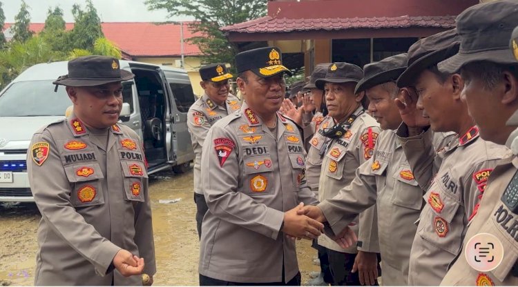 Wakapolri Tinjau Penanganan Dampak Bencana di Aceh Tamiang, Ratusan Kendaraan dan Personel Disiapkan