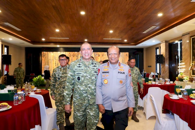 Kapolda Jatim dan Pangdam V/Brawijaya Perkuat Sinergi 