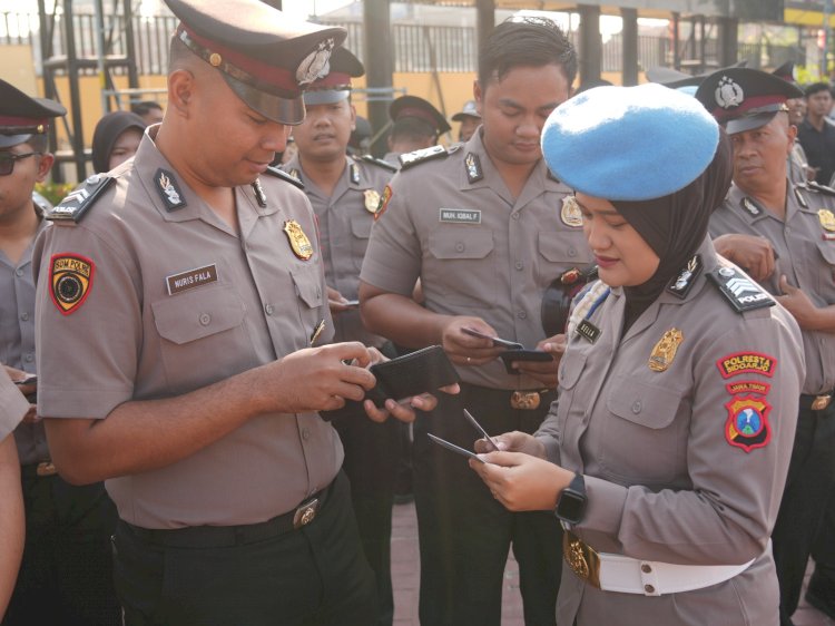 Bidpropam Polda Jatim Gelar Operasi Gaktibplin Anggota Polresta Sidoarjo
