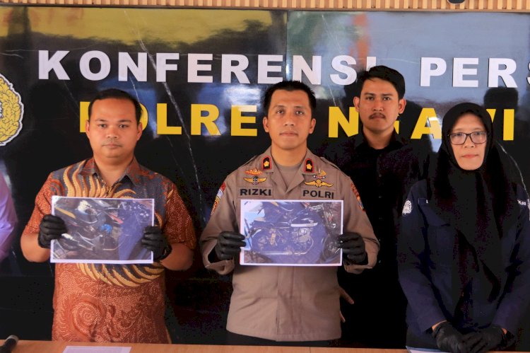 Polres Ngawi Tuntaskan Kasus Curanmor di Kendal DPO Diamankan