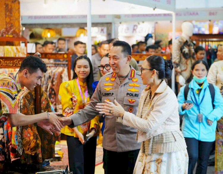 Kapolri Hadiri Bazar Kreasi Bhayangkari Nusantara 2026, Perkuat Pemberdayaan UMKM dan Budaya Lokal