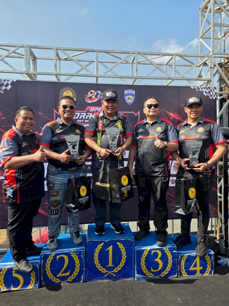 Gas di Sirkuit, Bukan di Jalan! Open Drag Bike Dhira Brata Cup Championship 2026 Resmi Dibuka di Samarinda dalam Rangka Hari Bhayangkara ke-80