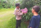 Bhabinkamtibmas-Polsek-Taman-Aiptu-Suntari-Penggerak-Ketahanan-Pangan,-Ajak-Tanam-Buah-Kelengkeng