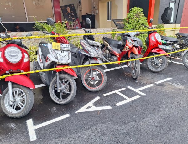 Polres Jember Amankan Residivis Curanmor, Pernah Beraksi di 18 TKP